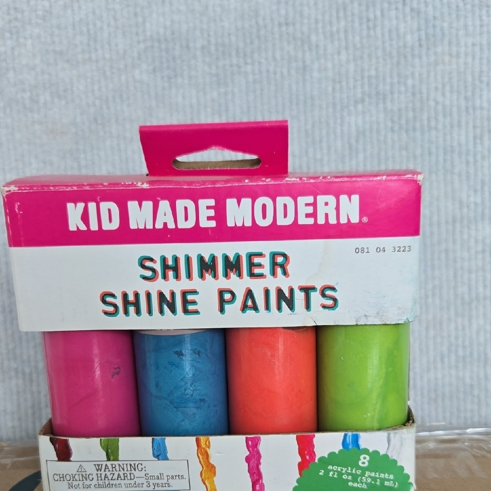 Kid Made Modern Shimmer Shine Paints Set